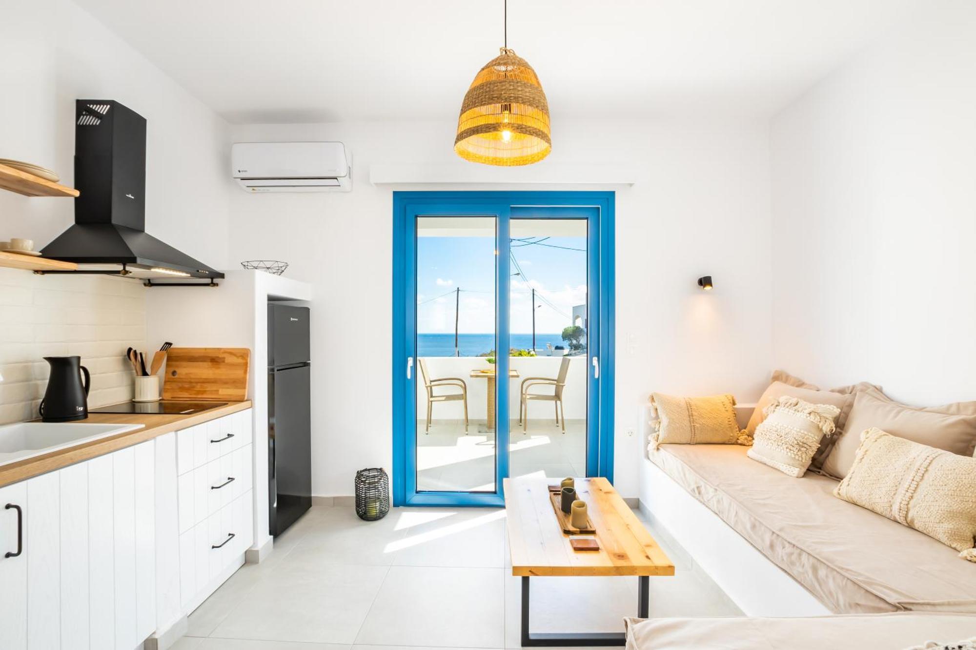 Sea View Apartment Karpathos Bagian luar foto