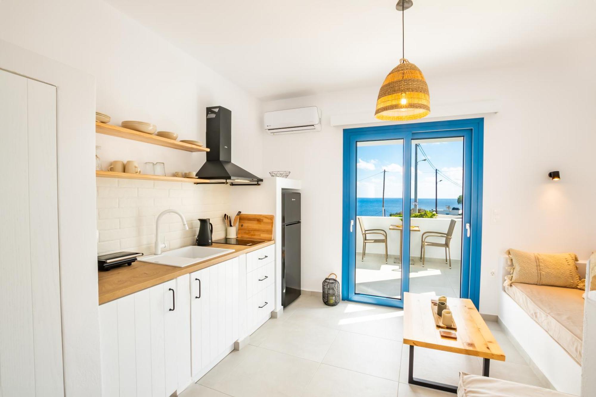 Sea View Apartment Karpathos Bagian luar foto